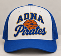 Pirate Basketball Hat-Embroidered