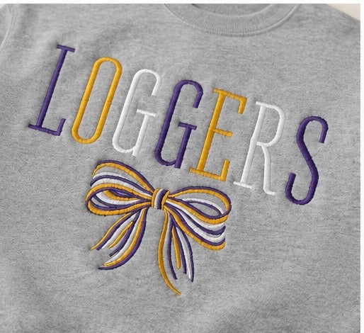 Onalaska Logger Bow Crewneck