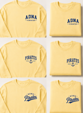 Adna Spirit Wear ADULT Crewneck-Left Chest