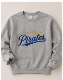 Adna Spirit Wear ADULT Crewneck-Center Design