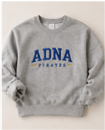Adna Spirit Wear ADULT Crewneck-Center Design