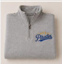 Adna Spirit Wear 1/4 Zip Sweatshirt