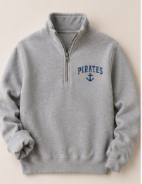 Adna Spirit Wear 1/4 Zip Sweatshirt