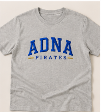 Adna Spirit Wear Gray T-Shirt