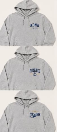Adna Spirit Wear ADULT Hoodie-Left Chest