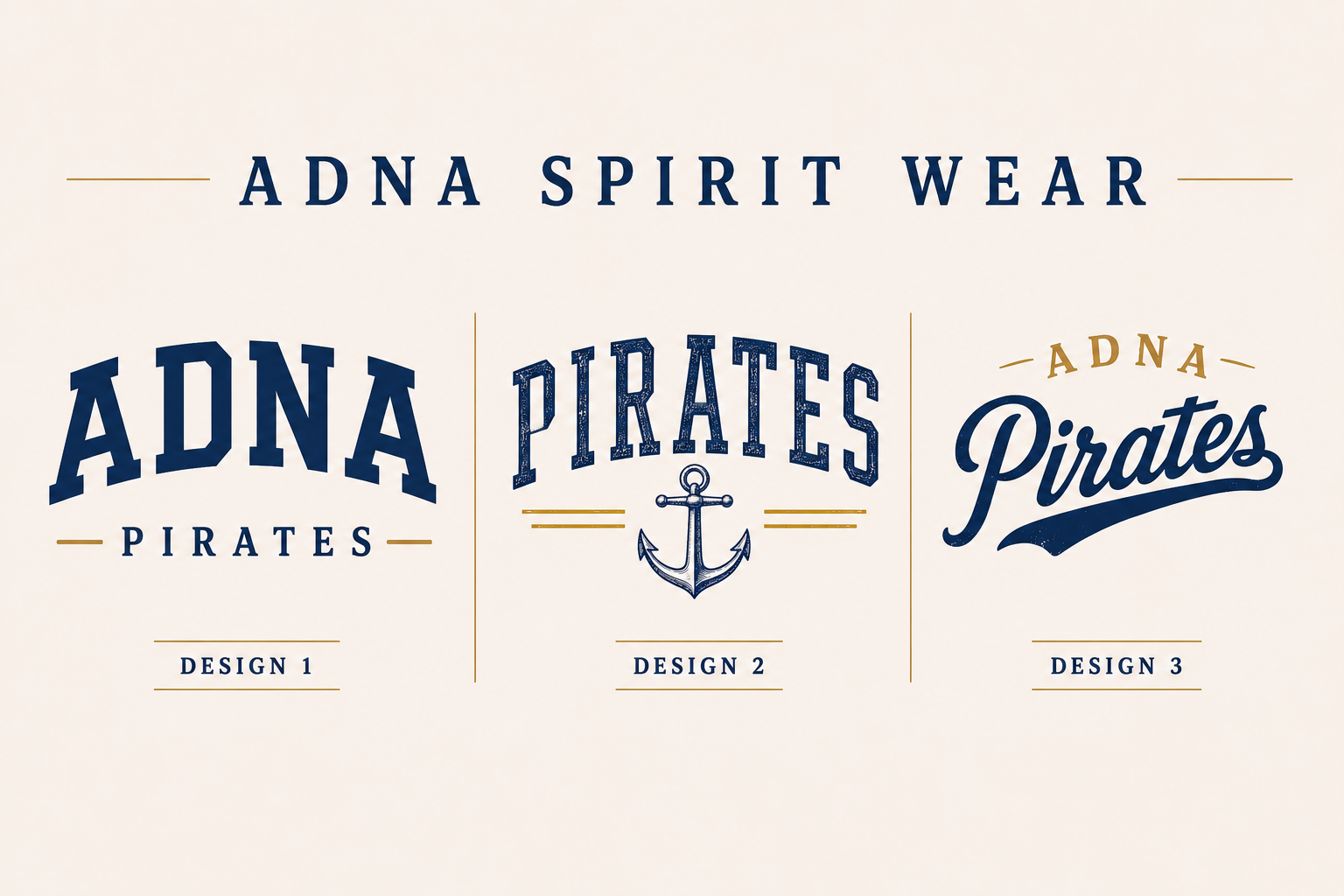 Adna Spirit Wear 1/4 Zip Sweatshirt